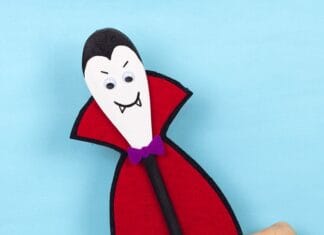 How to make Vampire Spoon Puppet