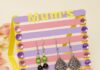 How to make Mum’s Pop Stick Earring Stand