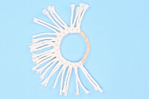 Macrame Christmas Wreath
