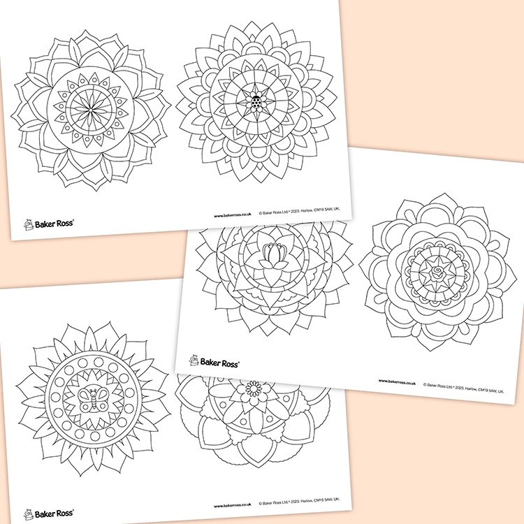 Flower Mandalas