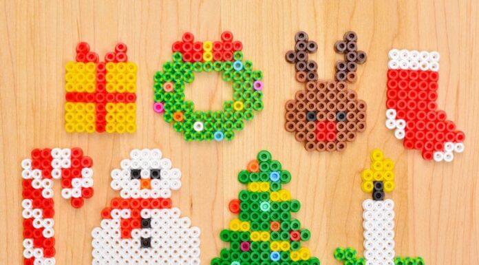 How to make Christmas Perler Beads