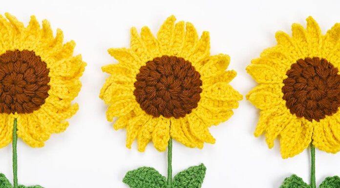 Crochet Sunflower