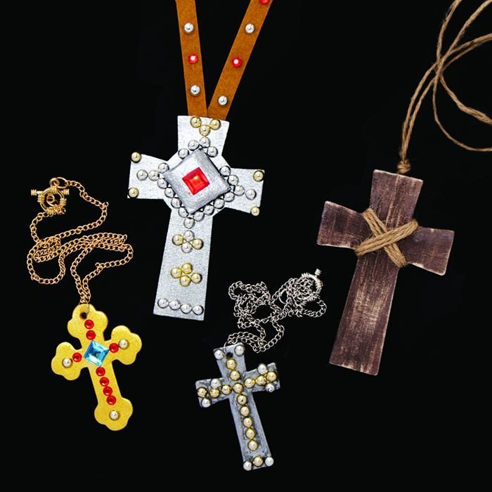 Medieval Cross Necklaces