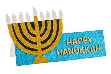 Pop Up Hanukkah Card