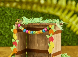 How to make Make a Mini Sukkah