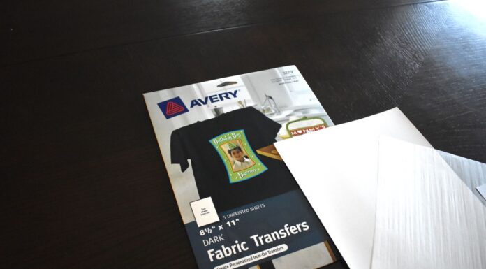 Avery Printable T-Shirt Transfers for Dark Fabrics Review: Easy and Durable Designs