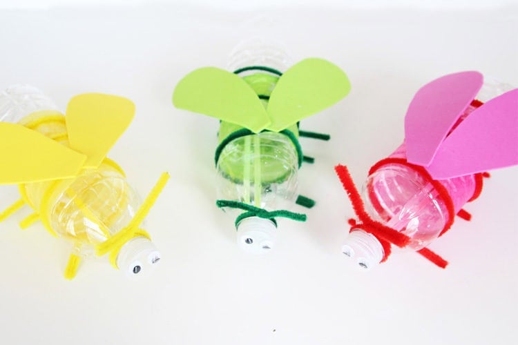 Pop bottle fireflies