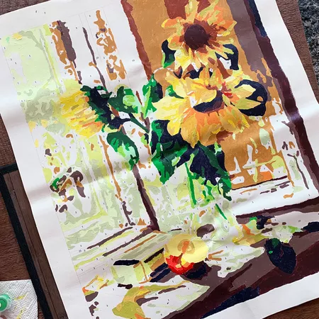 Colour Talk DIY Oil Painting Kit