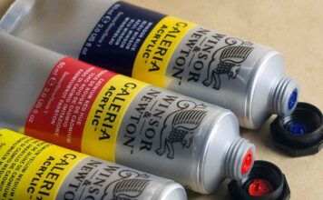 Winsor & Newton Galeria Acrylic Paint Review: Vibrant Colors and Easy Blending