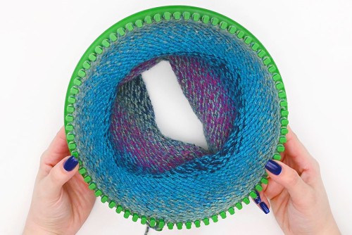 Loom Knitting Hat