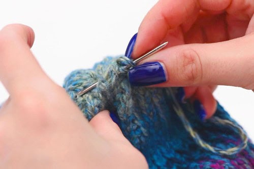 Loom Knitting Hat