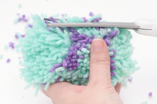 Pom Pom Easter Eggs