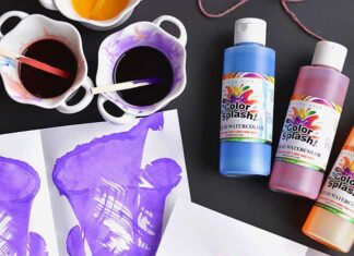 String Painting: A Beautiful Art Technique using Ink or Liquid Watercolors string painting