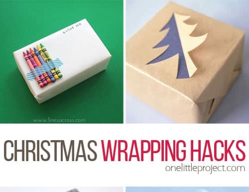 24 Genius Christmas Gift Wrapping Hacks You’ll Love This list of Christmas wrapping hacks is AWESOME! So many beautiful ideas and lots of great tips to help make the whole wrapping process easier and more organized!