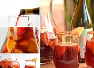 How to Make Autumn Sangria This recipe for autumn sangria is SO GOOD!! Infused with cinnamon and apples, this red wine sangria recipe is fruity, with just a hint of spice and tastes delicious! It's one of the easiest big batch cocktails you can make and by making it a day ahead there's no last minute rush. It has all the yummy flavours of autumn and is a crowd pleasing cocktail for any fall occasion, whether it's Thanksgiving, a get together with friends or just a relaxing evening at home.