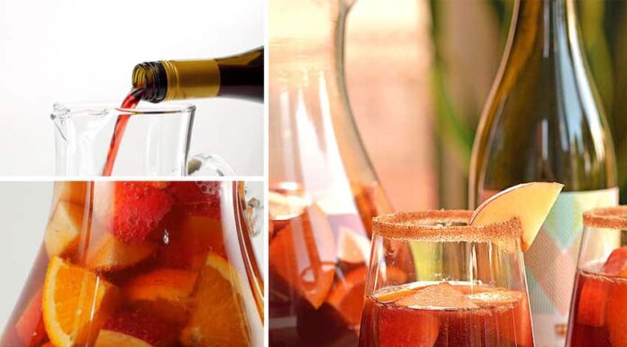 How to Make Autumn Sangria This recipe for autumn sangria is SO GOOD!! Infused with cinnamon and apples, this red wine sangria recipe is fruity, with just a hint of spice and tastes delicious! It's one of the easiest big batch cocktails you can make and by making it a day ahead there's no last minute rush. It has all the yummy flavours of autumn and is a crowd pleasing cocktail for any fall occasion, whether it's Thanksgiving, a get together with friends or just a relaxing evening at home.