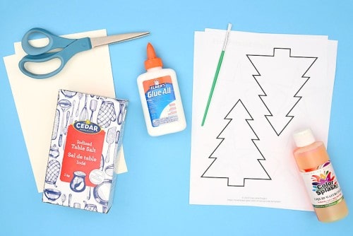 Christmas Salt Painting Supplies
