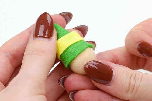 Clothespin Elf Craft