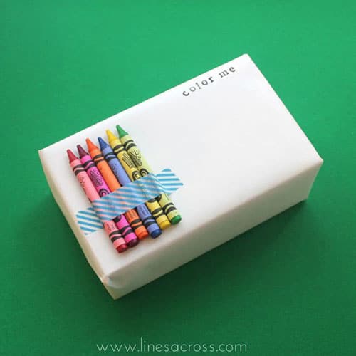 24 Clever Christmas Wrapping Hacks - Color Me Wrapping Paper