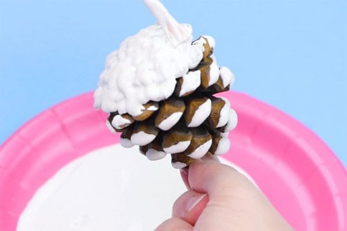 Frosted Pinecones