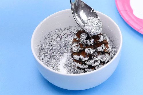 Frosted Pinecones