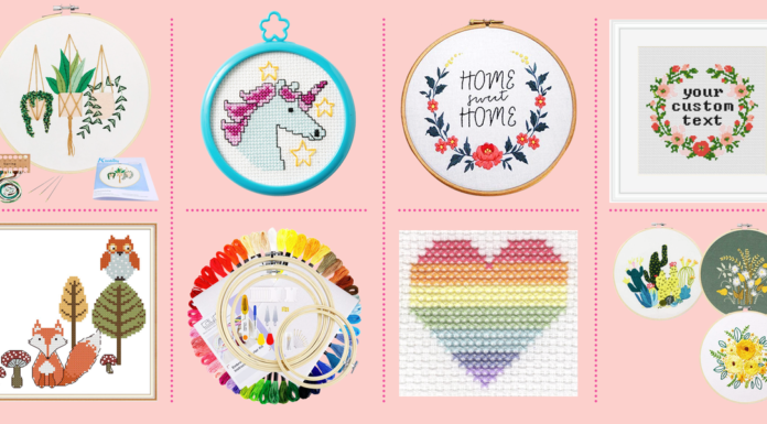 10 Cross-Stitch Kits for Beginners to Help Bring Out Your Crafty Side