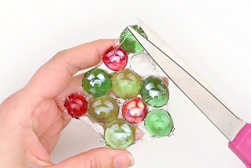 Glass Bead Christmas Ornaments