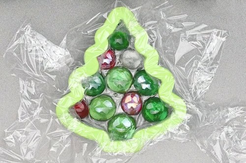 Glass Bead Christmas Ornaments