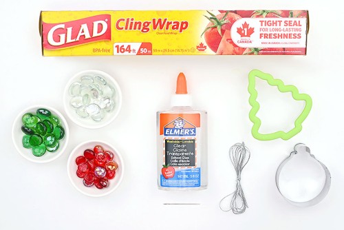 Glass Bead Christmas Ornaments Supplies
