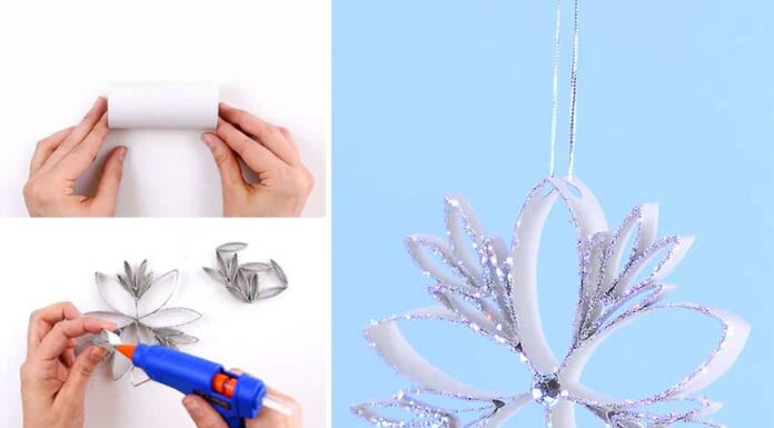 How to Make Paper Roll Snowflakes These paper roll snowflakes are SO BEAUTIFUL and really easy to make! This is such a great Christmas craft that you can leave up all winter long. Hang them on the Christmas tree, or in the window as a beautiful winter decoration. This is such a great winter craft idea and a fun way to recycle empty toilet paper rolls!