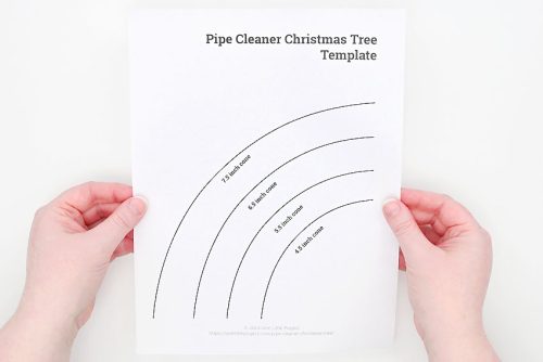Pipe Cleaner Christmas Tree