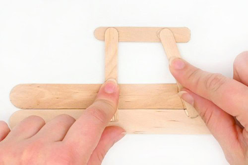 Popsicle Stick Truck