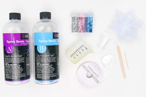 Resin Snowflakes Supplies