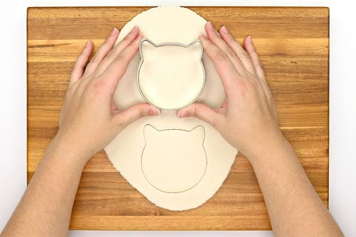 Salt Dough Cat Ornaments