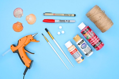 Seashell Santa Supplies
