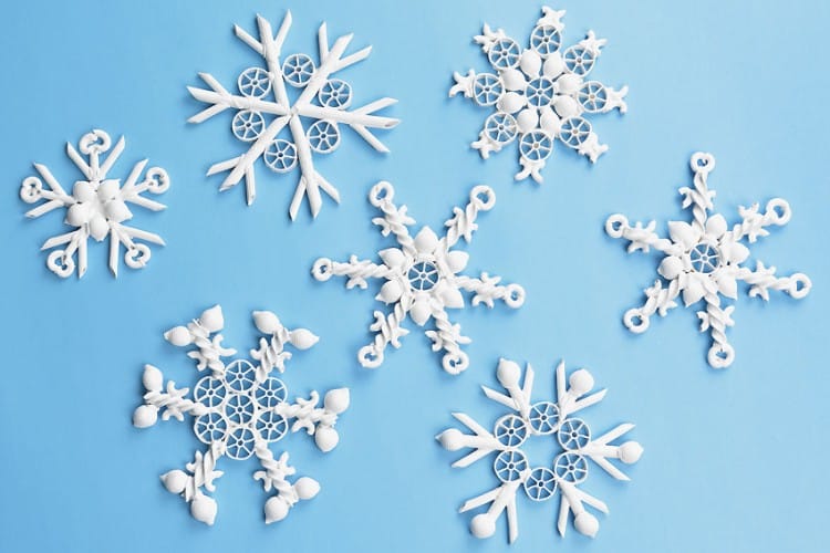 Snowflake pasta