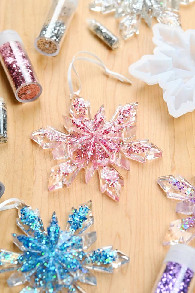 Snowflake Resin