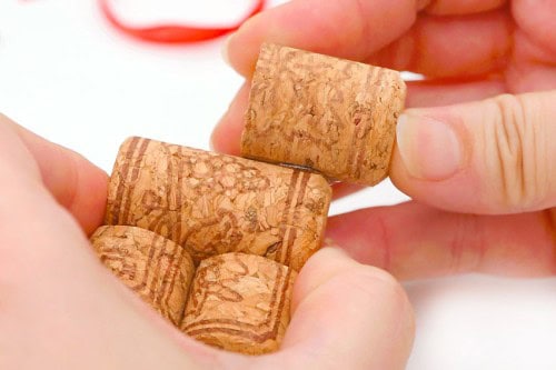 Wine Cork Reindeer