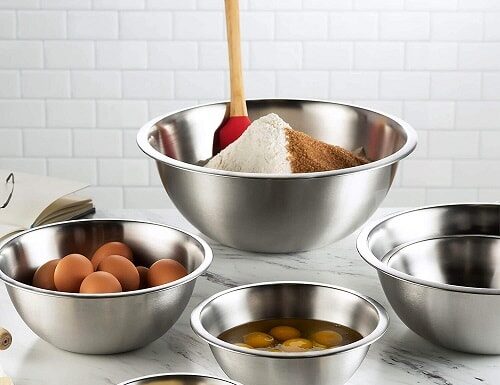 25+ Best Gifts for Bakers in 2025 – Perfect Picks for Baking Enthusiasts Stainless Steel Nesting Mixing Bowl Set