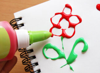 How to make Colored White Glue