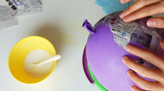 How to make Papier Mache Paste
