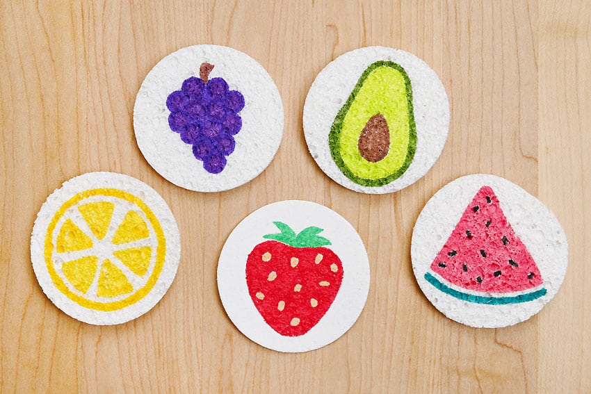 3D Sponge Canvas Art