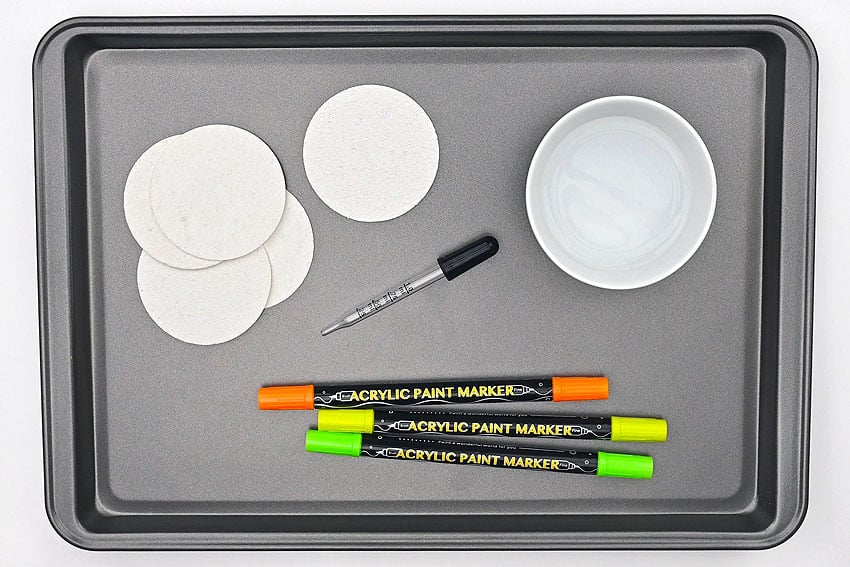 3D Sponge Canvas Art Supplies