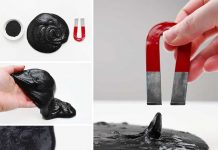 How to Make Magnetic Slime DIY magnetic slime recipe
