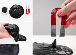 How to Make Magnetic Slime DIY magnetic slime recipe
