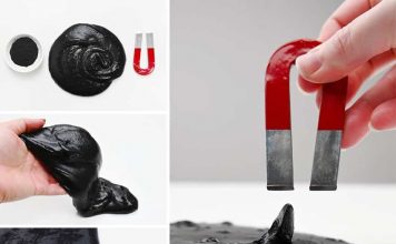 How to Make Magnetic Slime DIY magnetic slime recipe