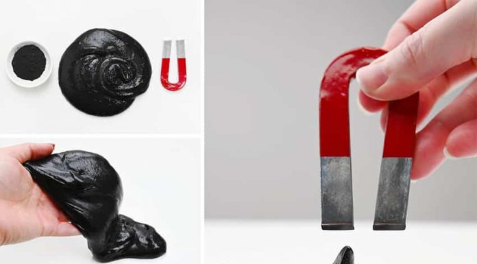 How to Make Magnetic Slime DIY magnetic slime recipe