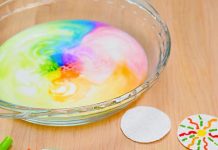Magic Milk Art Project – Fun Science & Art Experiment for Kids Making colorful art with paper towels, marker, and food coloring