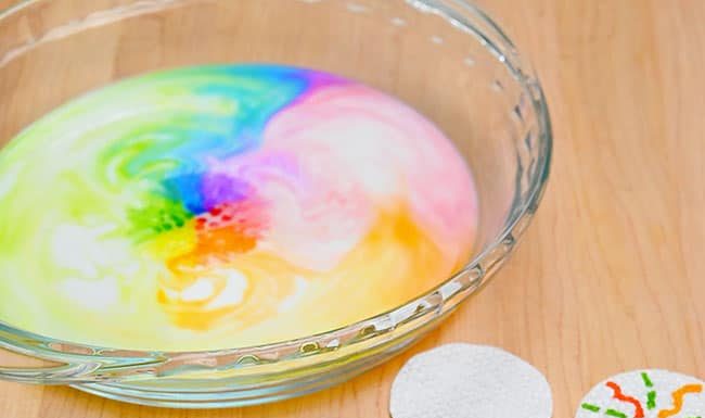 Magic Milk Art Project – Fun Science & Art Experiment for Kids Making colorful art with paper towels, marker, and food coloring