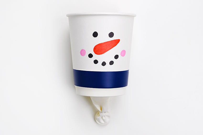 Snowman Pom Pom Launcher